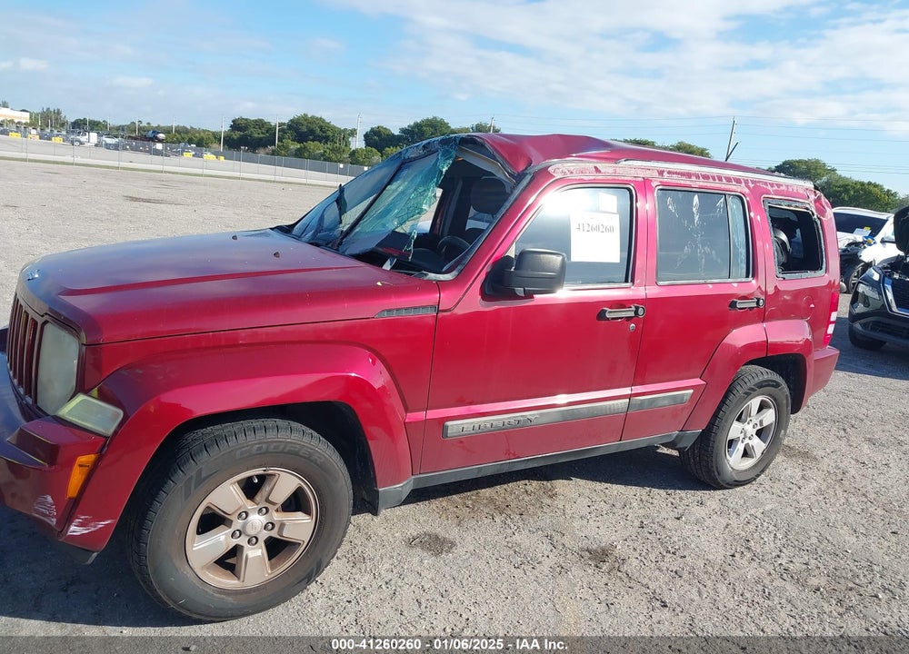 2012 JEEP LIBERTY SPORT VIN: 1C4PJLAK5CW179859