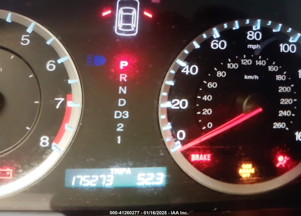 2008 HONDA ACCORD 2.4 LX VIN: 1HGCP26378A815826