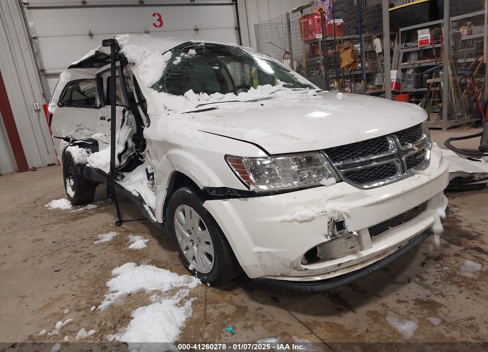 2016 DODGE JOURNEY SE VIN: 3C4PDCAB4GT239424