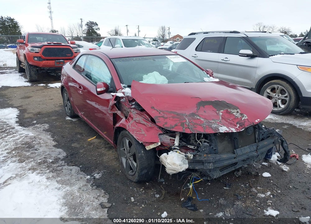 2010 KIA FORTE KOUP VIN: KNAFU6A22A5148542
