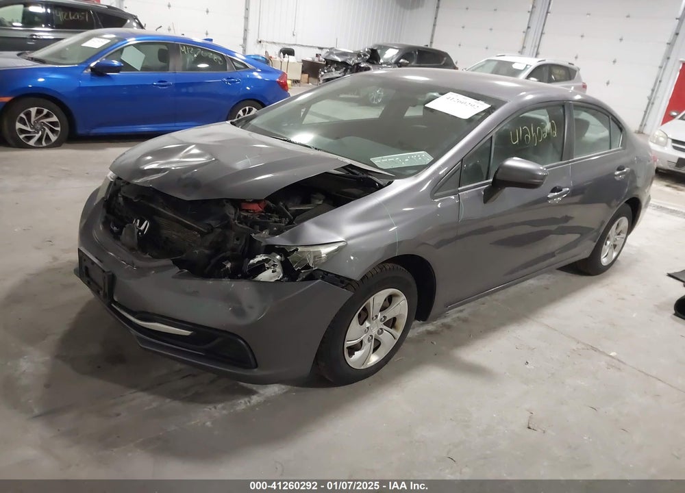 2015 HONDA CIVIC VIN: 19XFB2F51FE109313