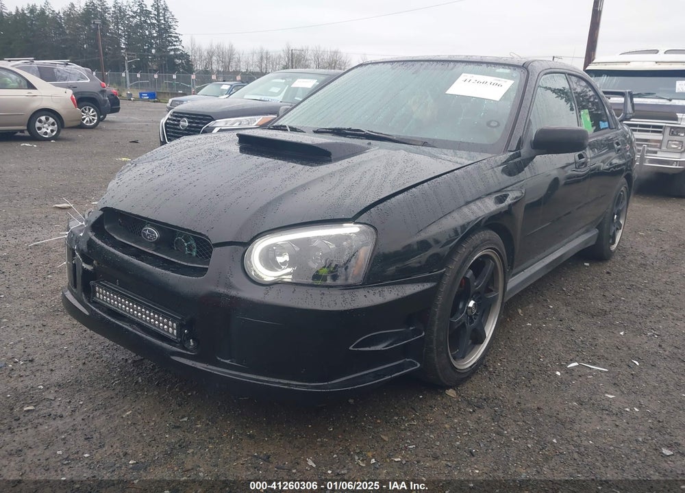 2004 SUBARU IMPREZA WRX VIN: JF1GD29674G505395
