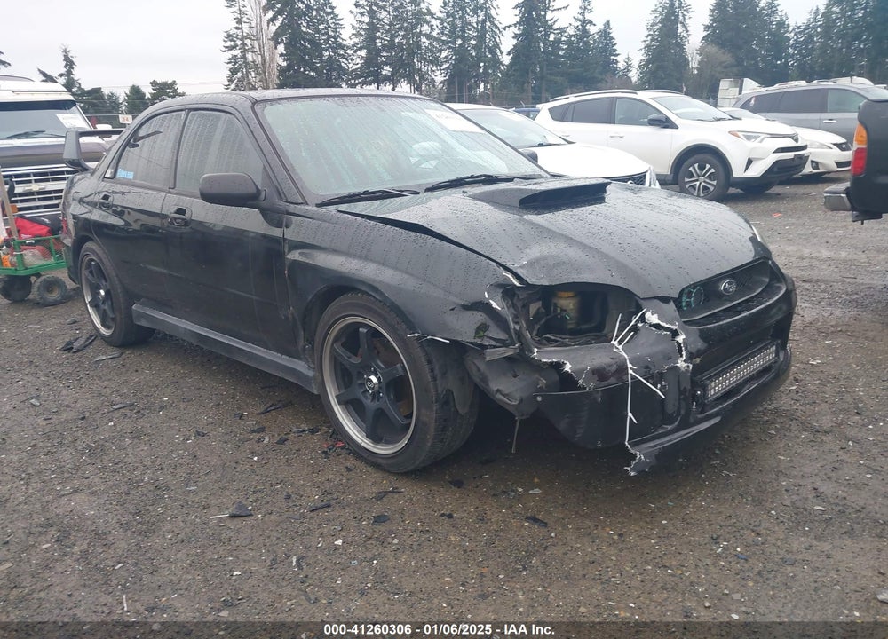 2004 SUBARU IMPREZA WRX VIN: JF1GD29674G505395