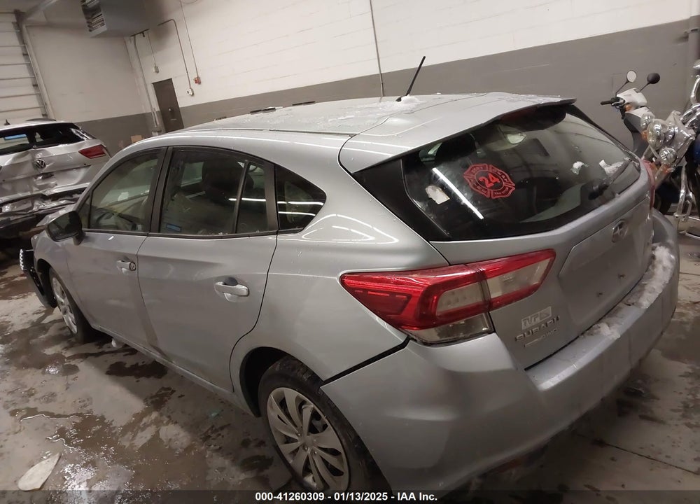 2019 SUBARU IMPREZA 2.0I VIN: 4S3GTAB61K3752871