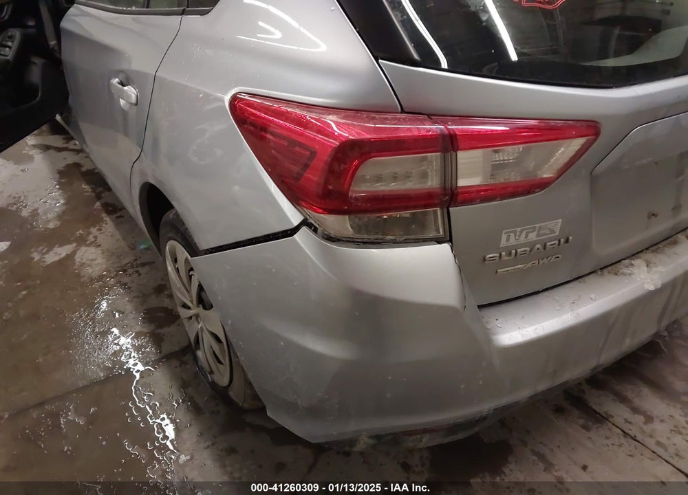 2019 SUBARU IMPREZA 2.0I VIN: 4S3GTAB61K3752871