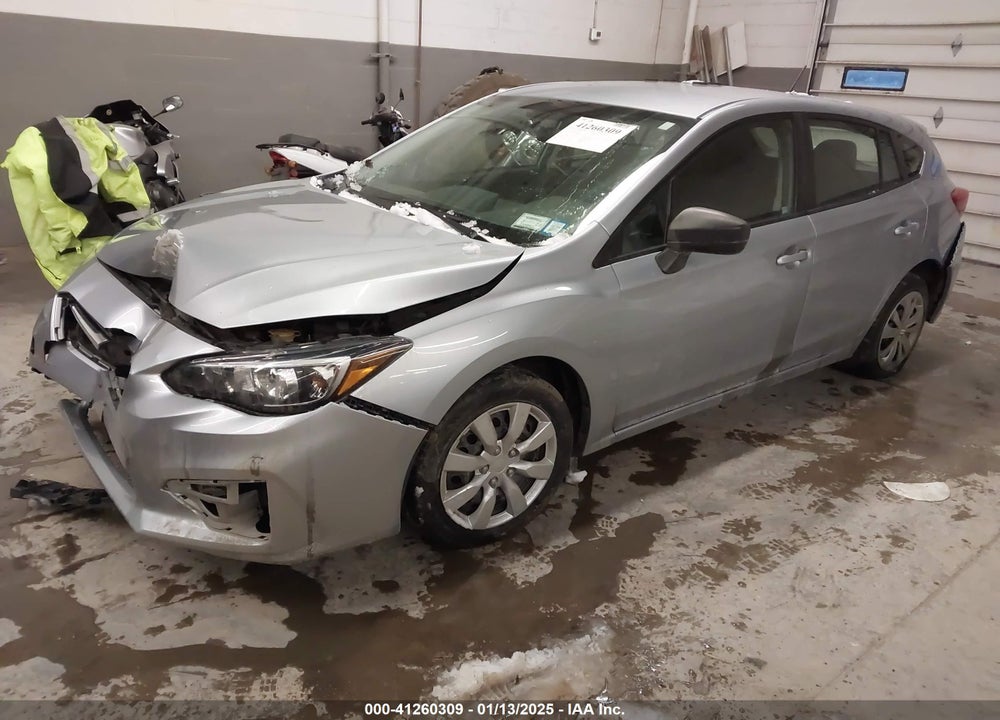 2019 SUBARU IMPREZA 2.0I VIN: 4S3GTAB61K3752871