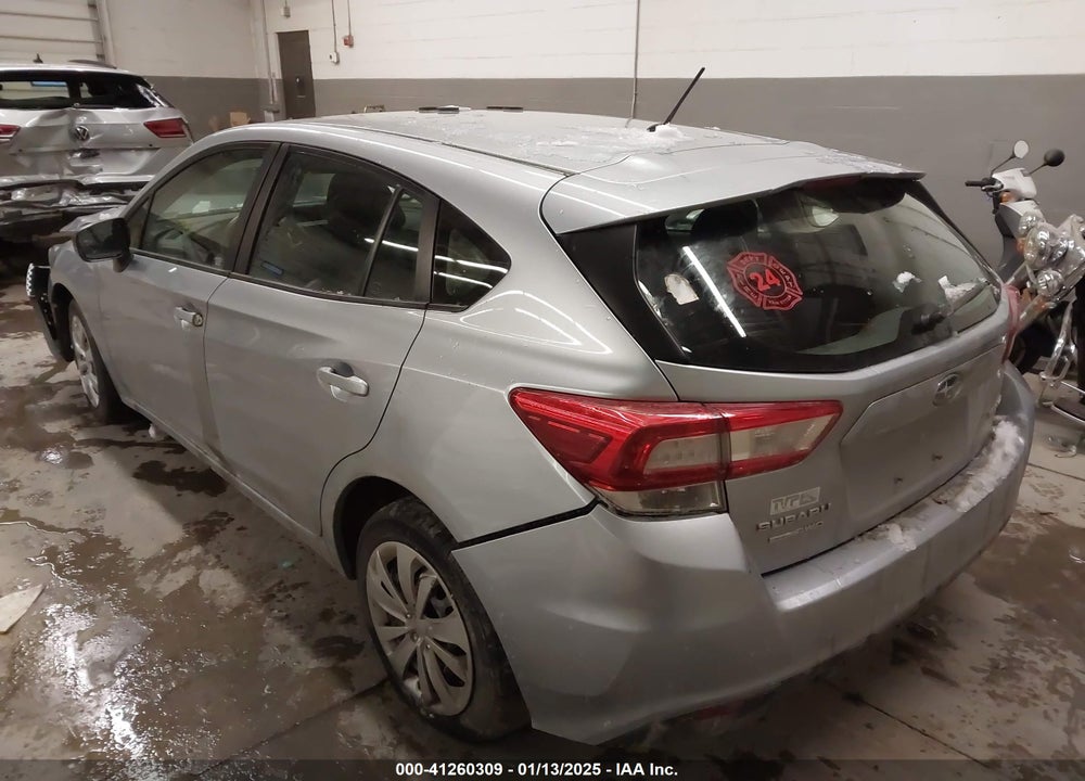 2019 SUBARU IMPREZA 2.0I VIN: 4S3GTAB61K3752871