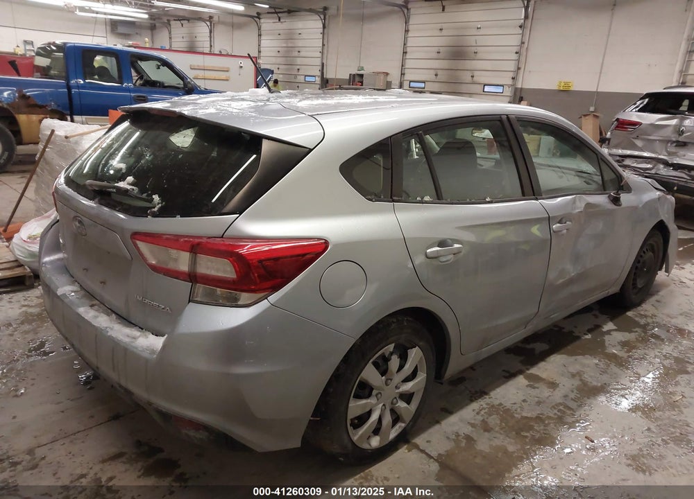 2019 SUBARU IMPREZA 2.0I VIN: 4S3GTAB61K3752871