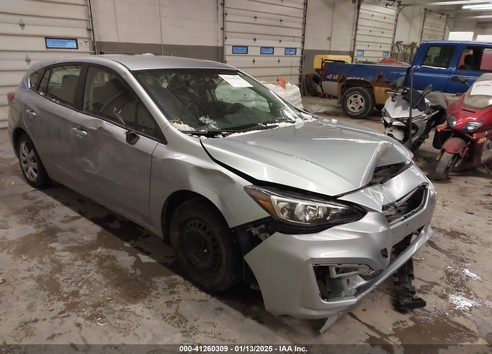 2019 SUBARU IMPREZA 2.0I VIN: 4S3GTAB61K3752871