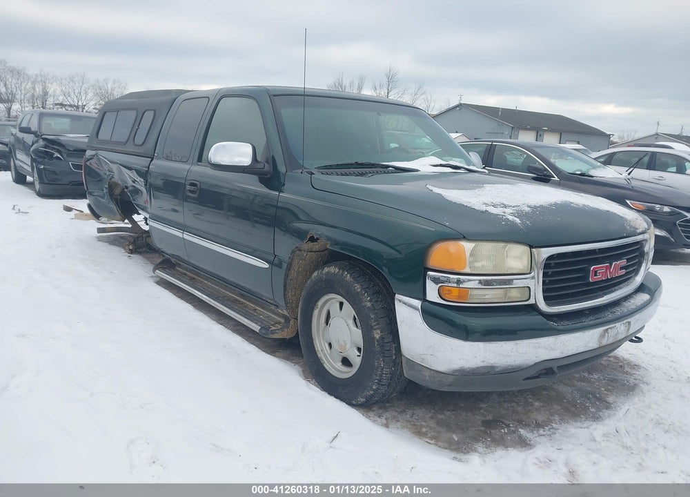 2001 GMC SIERRA 1500 SLE VIN: 2GTEC19T511228128