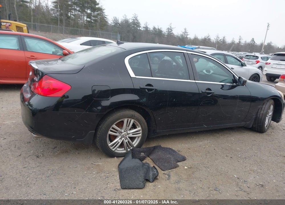 2010 INFINITI G37X VIN: JN1CV6AR8AM452435