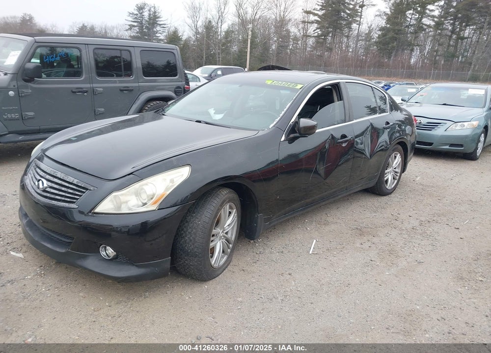 2010 INFINITI G37X VIN: JN1CV6AR8AM452435