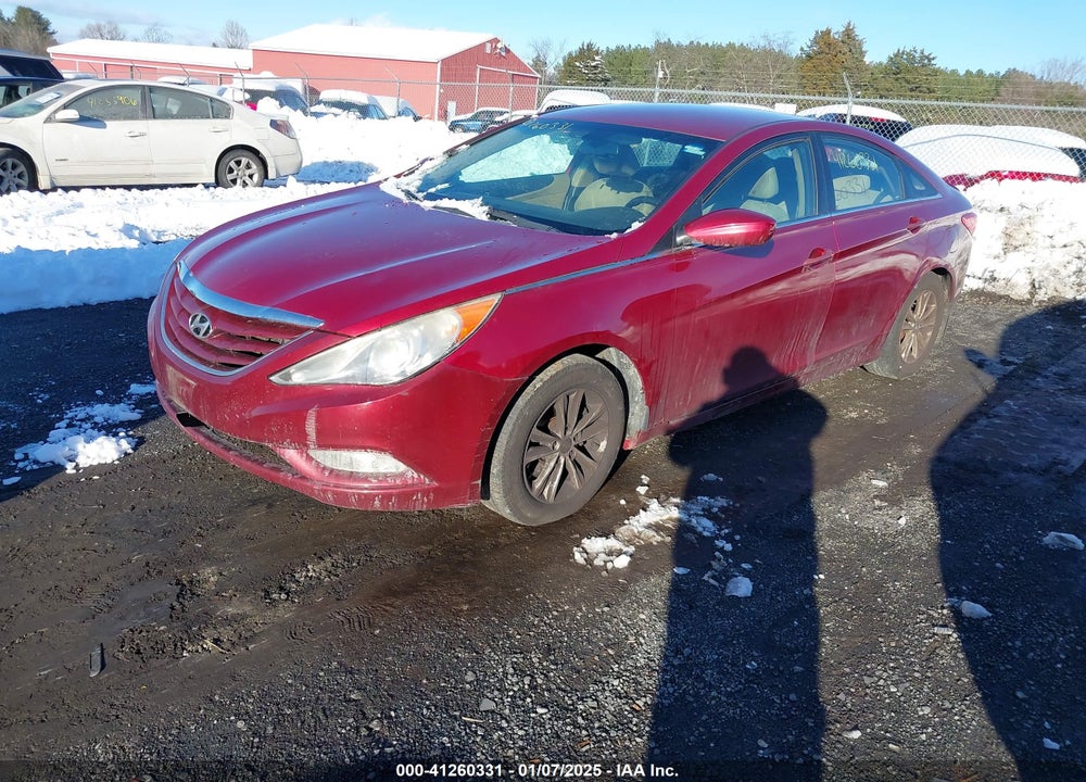 2013 HYUNDAI SONATA GLS VIN: 5NPEB4AC6DH796570