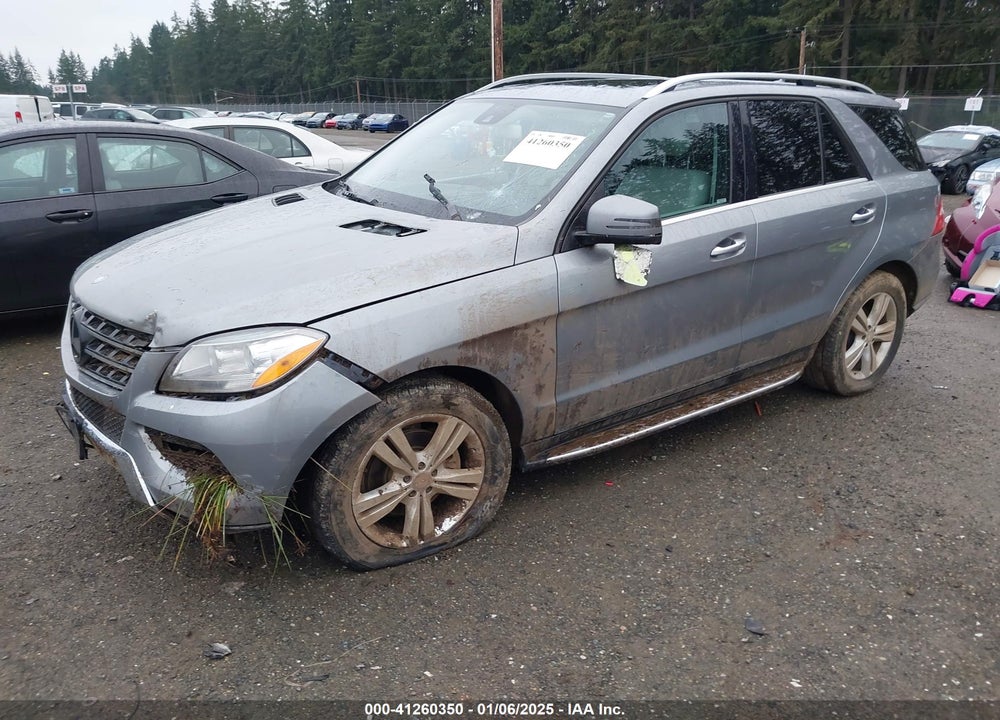 2013 MERCEDES-BENZ ML 350 4MATIC VIN: 4JGDA5HB4DA211411