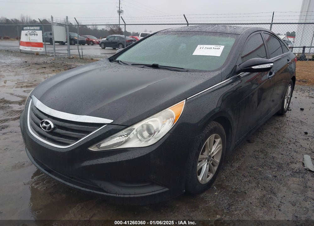 2014 HYUNDAI SONATA GLS VIN: 5NPEB4AC5EH945679