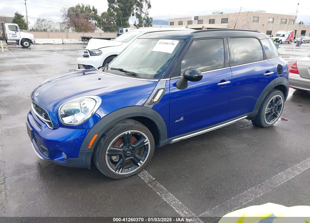 2015 MINI COUNTRYMAN COOPER S VIN: WMWZC5C50FWP42386