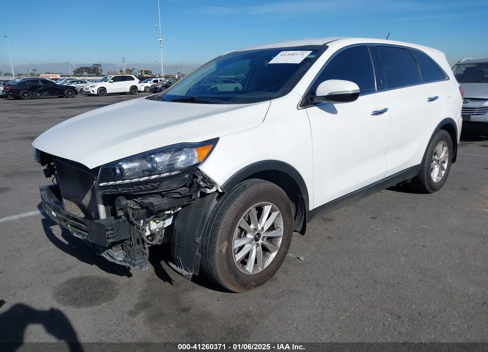 2019 KIA SORENTO 2.4L LX VIN: 5XYPG4A34KG554021