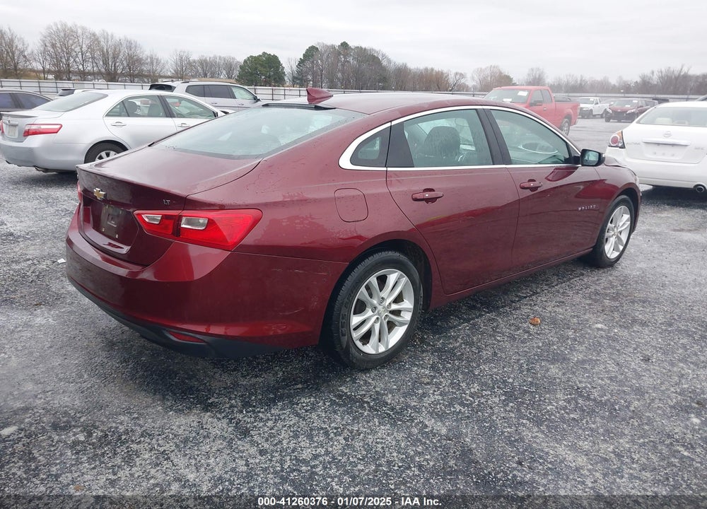 2016 CHEVROLET MALIBU VIN: 1G1ZE5ST3GF236039