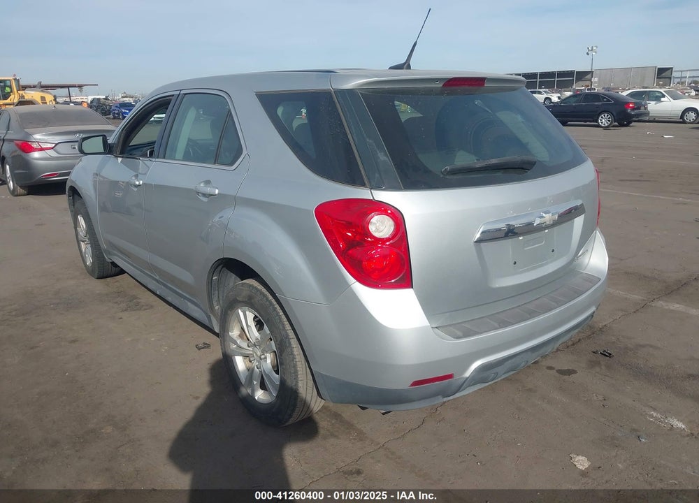2011 CHEVROLET EQUINOX LS VIN: 2GNALBEC0B1221851