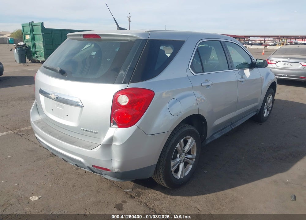 2011 CHEVROLET EQUINOX LS VIN: 2GNALBEC0B1221851