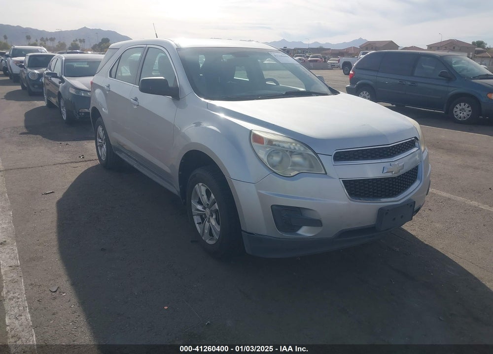 2011 CHEVROLET EQUINOX LS VIN: 2GNALBEC0B1221851