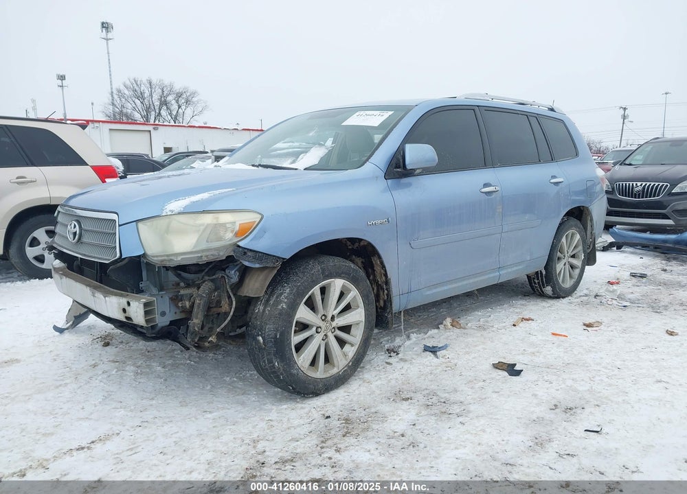 2008 TOYOTA HIGHLANDER HYBRID LIMITED VIN: JTEEW44A882009247