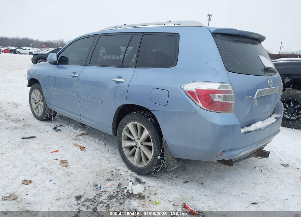 2008 TOYOTA HIGHLANDER HYBRID LIMITED VIN: JTEEW44A882009247