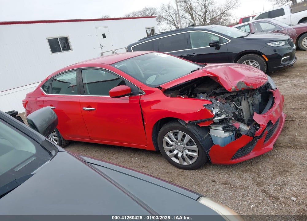 2017 NISSAN SENTRA SV VIN: 3N1AB7AP3HL693103