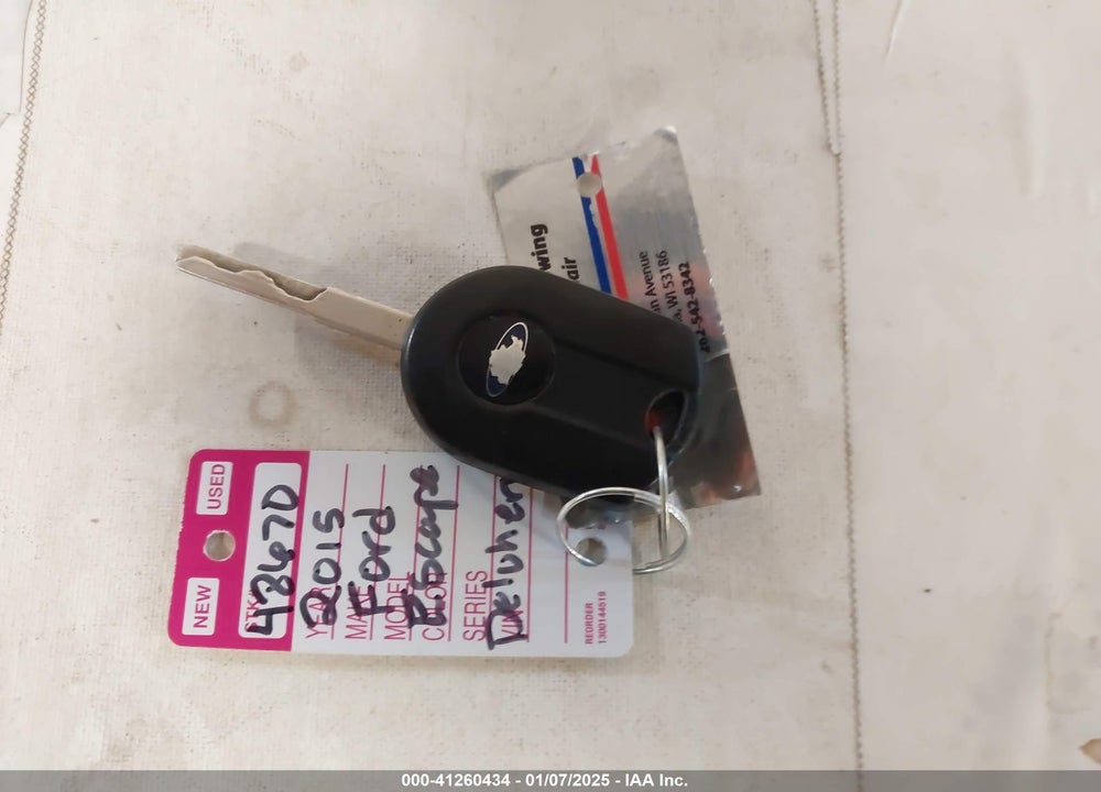 2015 FORD ESCAPE SE VIN: 1FMCU9G99FUC81075