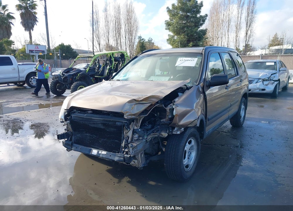 2004 HONDA CR-V LX VIN: JHLRD68484C015469
