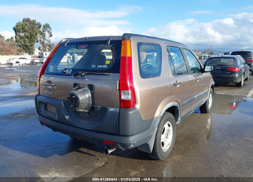 2004 HONDA CR-V LX VIN: JHLRD68484C015469