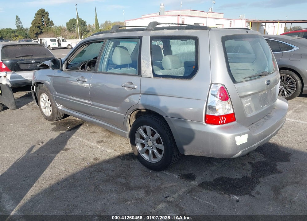 2008 SUBARU FORESTER 2.5X VIN: JF1SG65688H728415