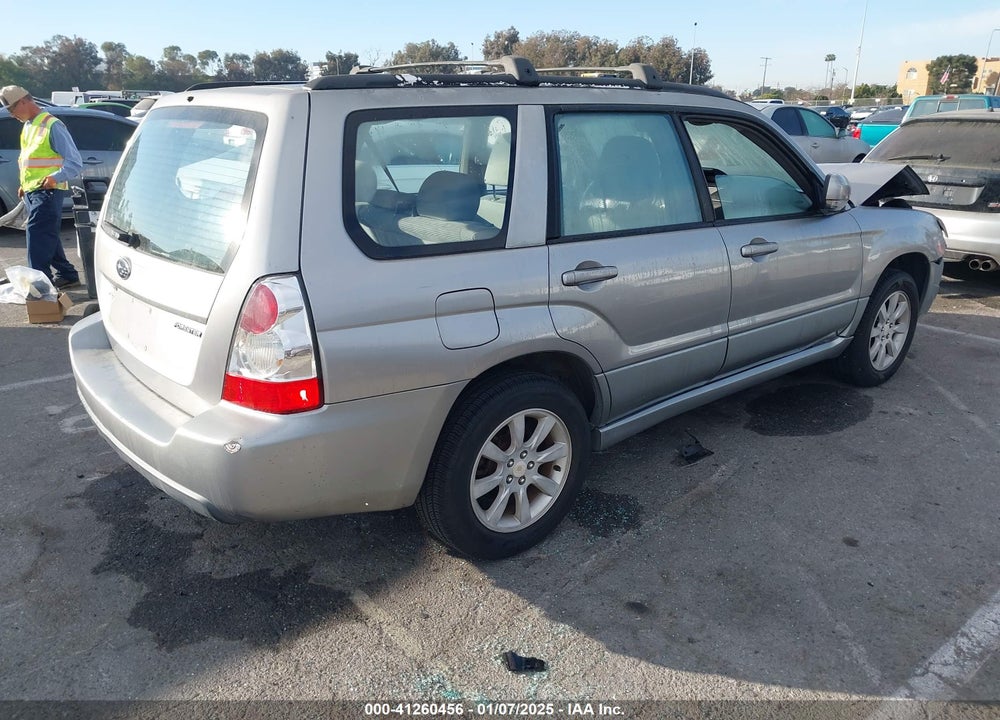 2008 SUBARU FORESTER 2.5X VIN: JF1SG65688H728415