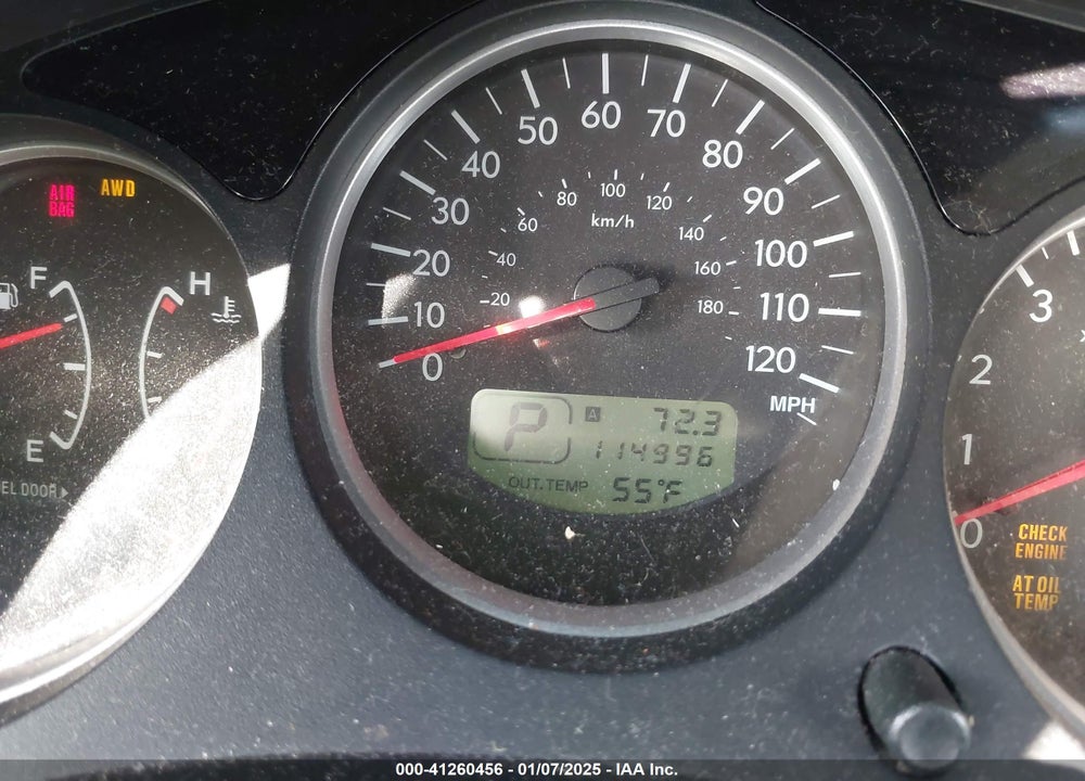 2008 SUBARU FORESTER 2.5X VIN: JF1SG65688H728415
