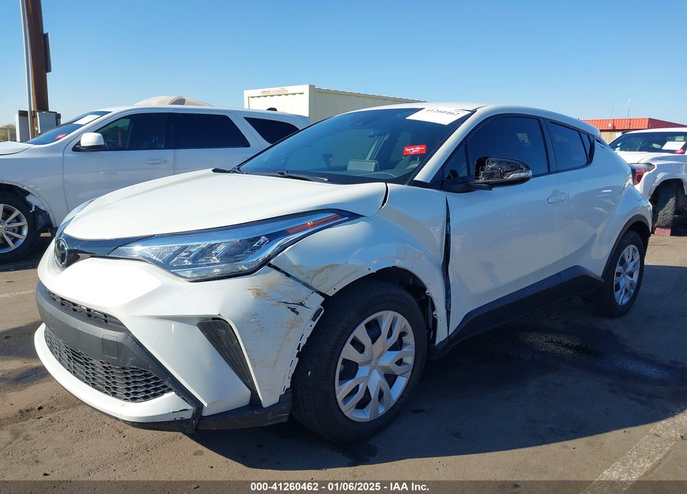 2021 TOYOTA C-HR LE VIN: JTNKHMBX3M1120938