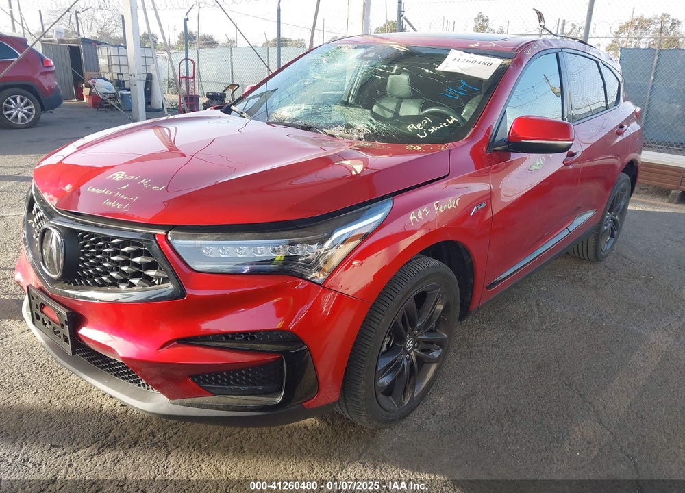 2019 ACURA RDX A-SPEC PACKAGE VIN: 5J8TC1H68KL003993