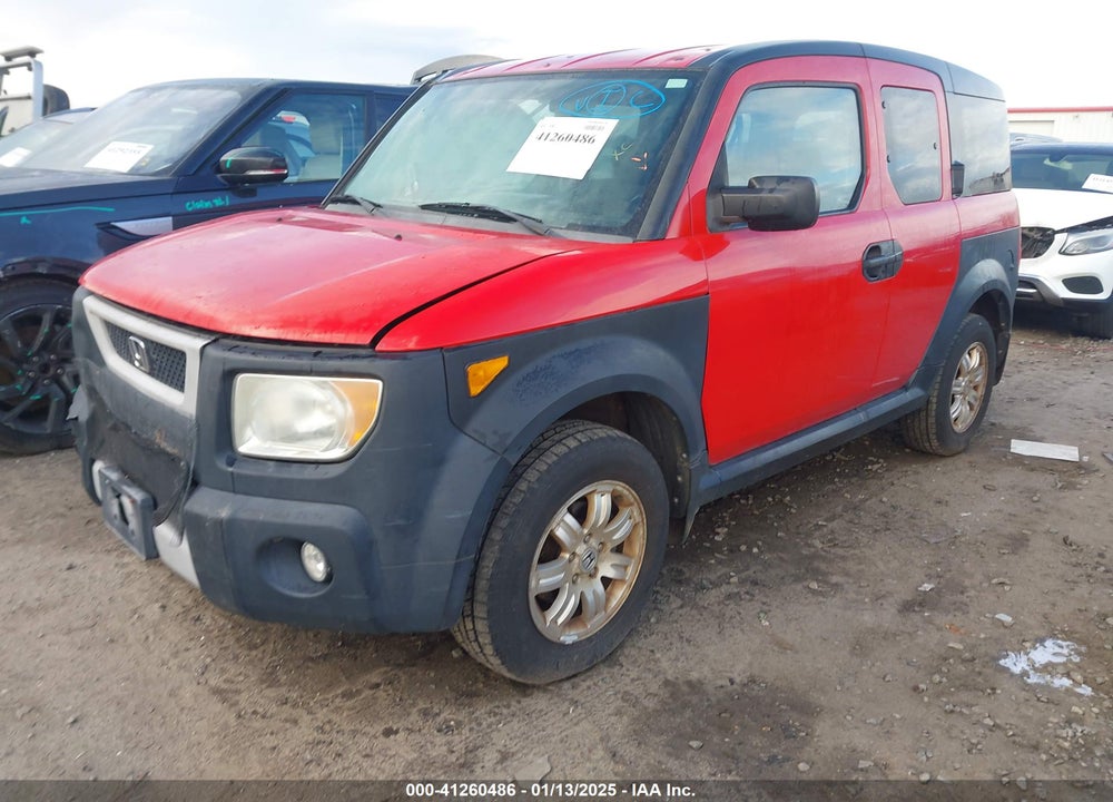 2006 HONDA ELEMENT EX VIN: 5J6YH28696L013234