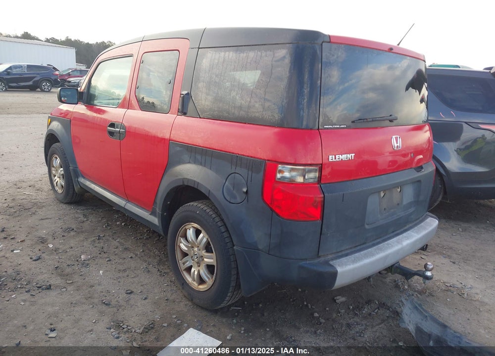 2006 HONDA ELEMENT EX VIN: 5J6YH28696L013234