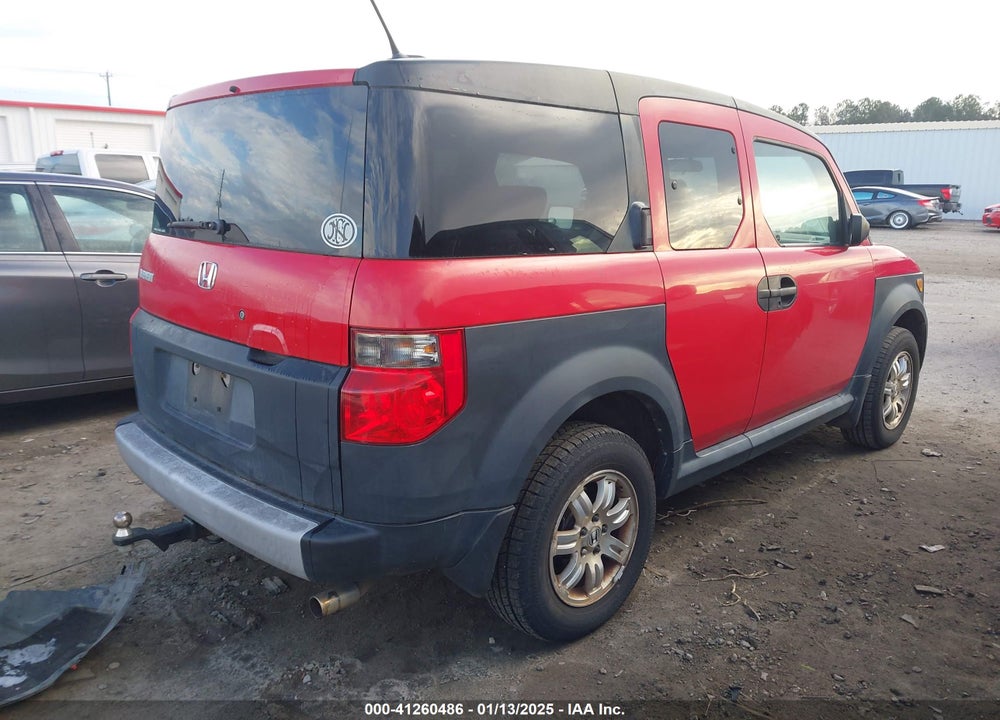 2006 HONDA ELEMENT EX VIN: 5J6YH28696L013234