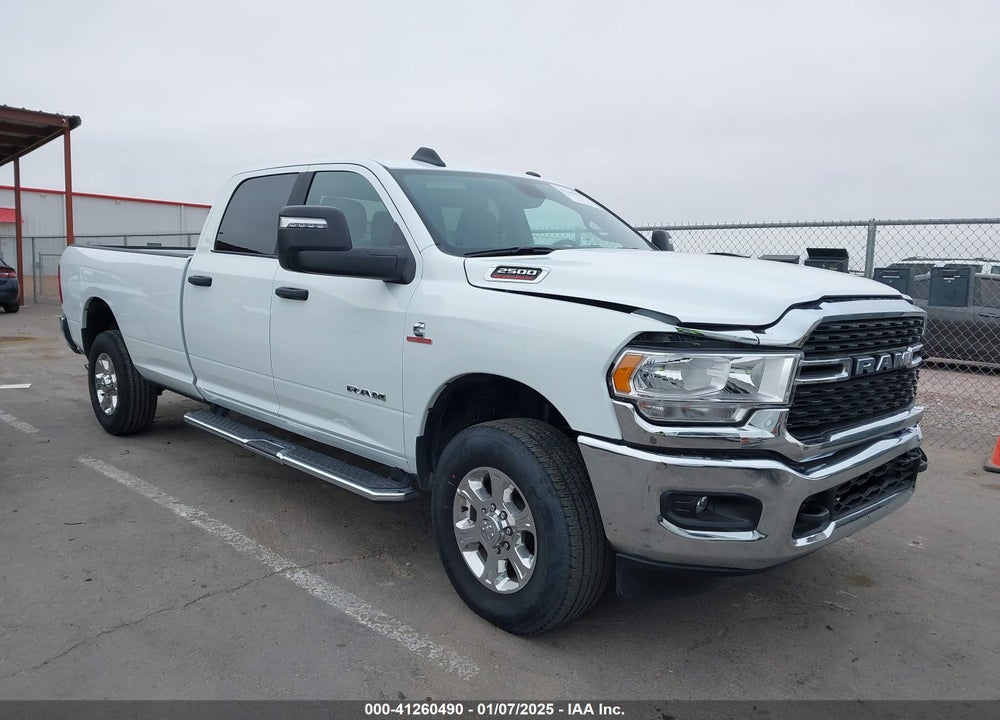 2024 RAM 2500 BIG HORN 4X4 8' BOX VIN: 3C6UR5JL0RG337507