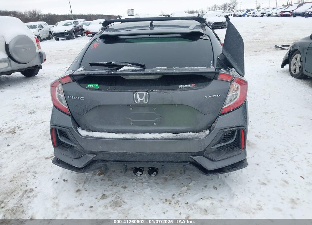 2021 HONDA CIVIC SPORT VIN: SHHFK7H4XMU217629