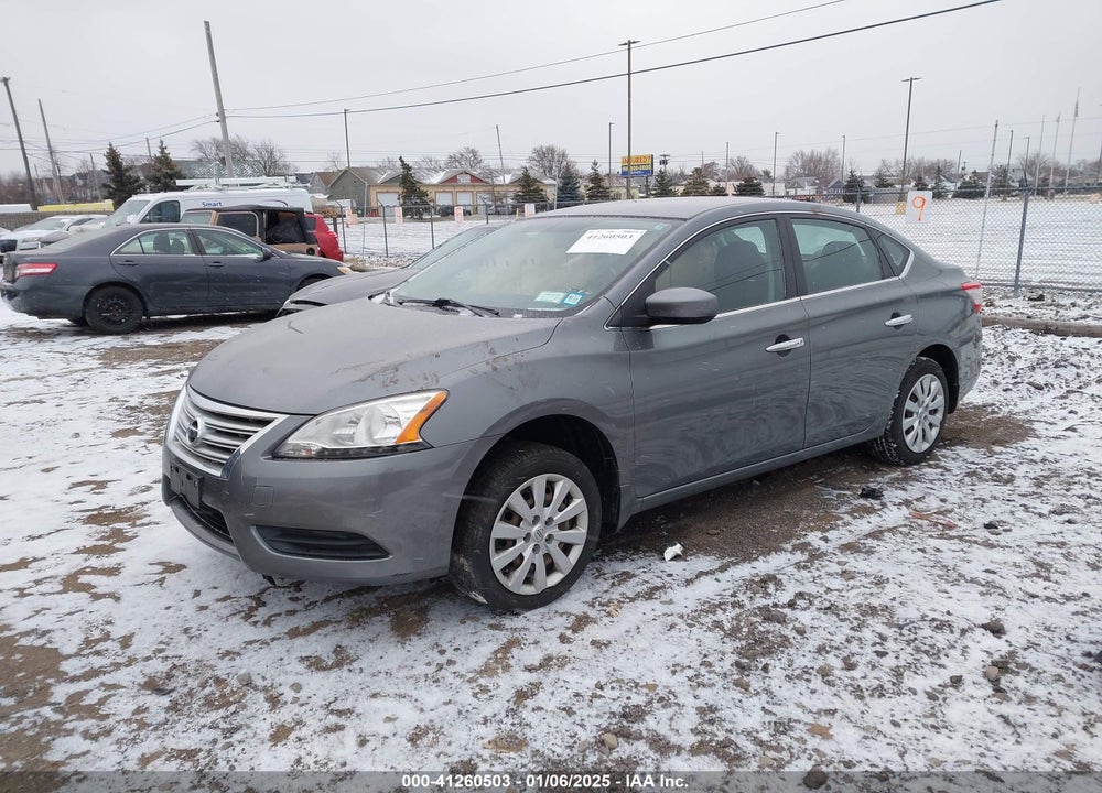 2015 NISSAN SENTRA SV VIN: 3N1AB7AP0FY320388