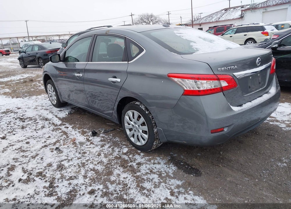 2015 NISSAN SENTRA SV VIN: 3N1AB7AP0FY320388