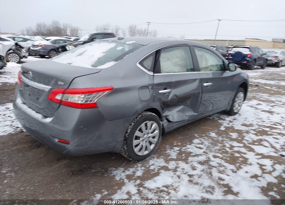 2015 NISSAN SENTRA SV VIN: 3N1AB7AP0FY320388