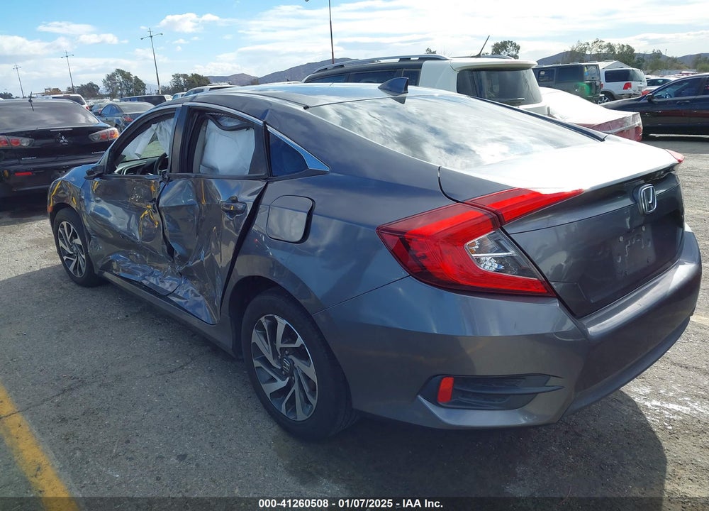 2018 HONDA CIVIC EX VIN: 2HGFC2F75JH569409