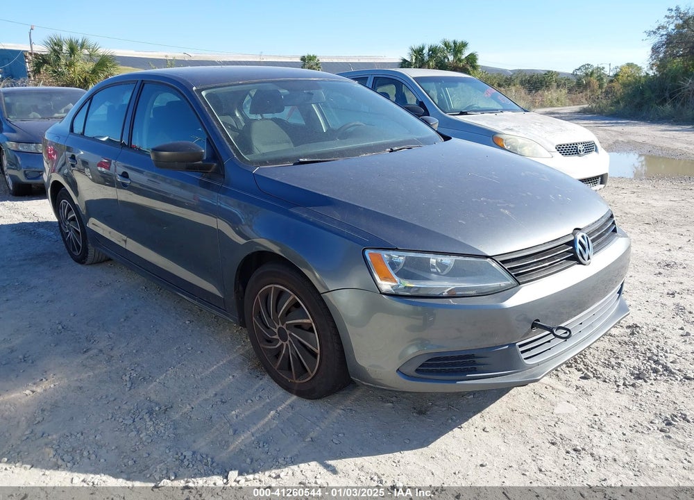 2012 VOLKSWAGEN JETTA 2.0L S VIN: 3VW2K7AJ1CM334703