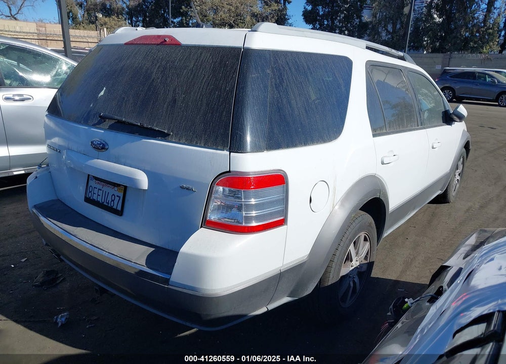 2008 FORD TAURUS X SEL VIN: 1FMDK02WX8GA02110