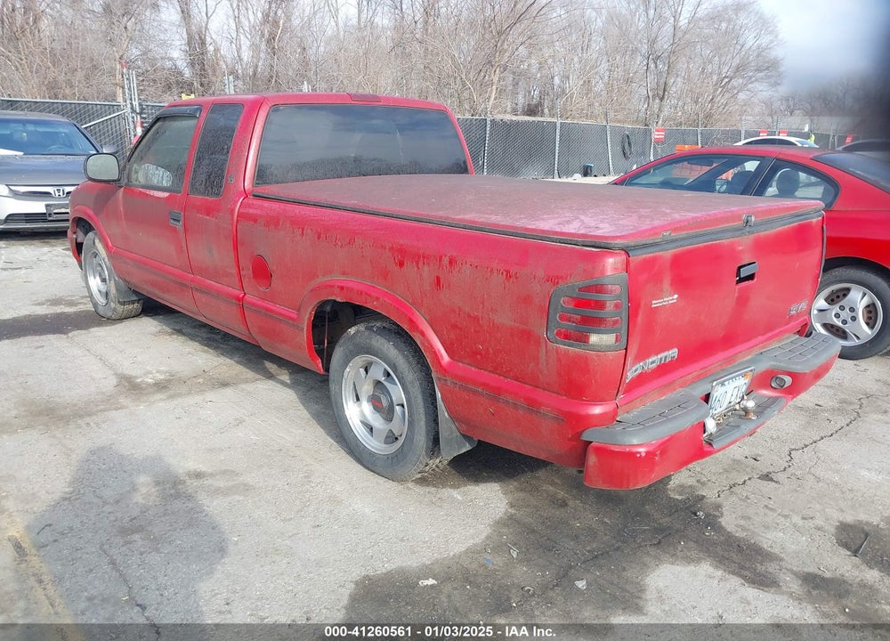 1998 GMC SONOMA SLS VIN: 1GTCS19X7W8501054