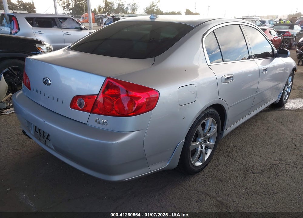 2006 INFINITI G35 VIN: JNKCV51E06M520141