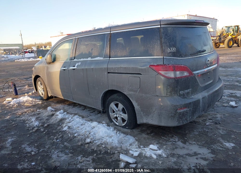 2015 NISSAN QUEST SV VIN: JN8AE2KP7F9134377